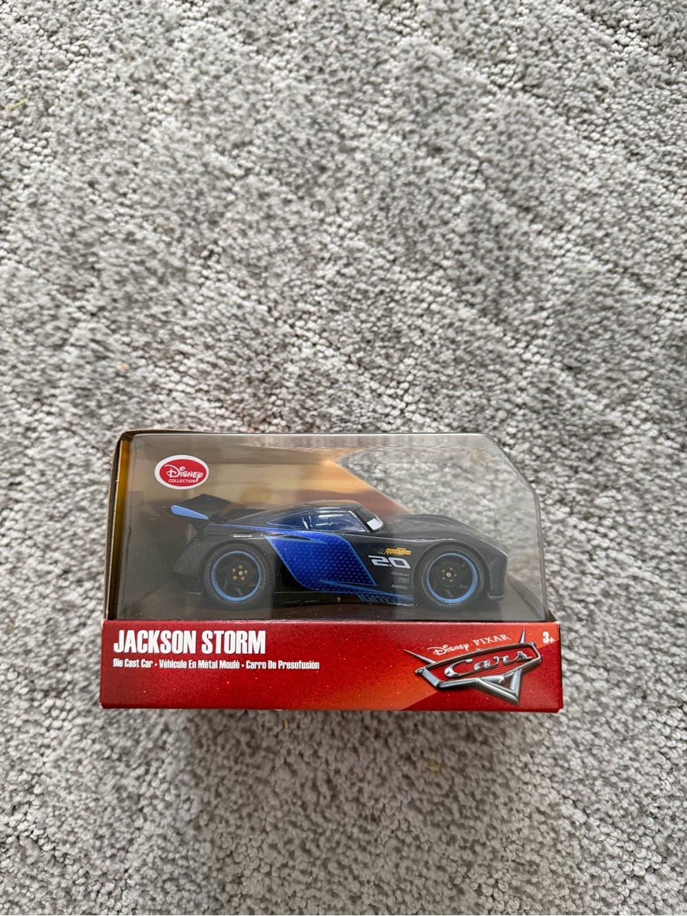 Disney Pixar Cars-Jackson Storm die cast car. New unopened box. $20